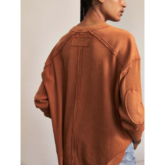NWT Free People Owen Thermal / Autumn Wildflower - Picture 2 of 6